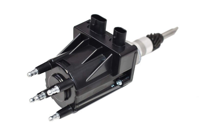 A-Team Performance EST Ignition Distributor - 4-Cyl Cap Rotor Kit, Ignition Coil & 455 Key - Compatible with Mercruiser, Chevy & Volvo Penta, Replaces J1171 & 590454 - Black Cap, Pack of 1 - Image 2